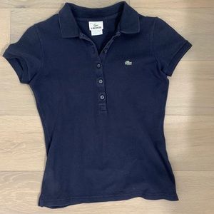 Lacoste polo size 36.